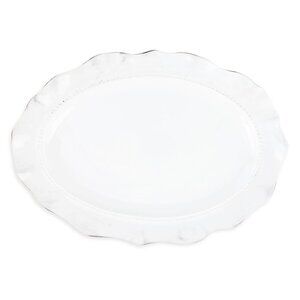 Vietri Giorno Ash Oval Platter
